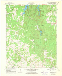 Dawson Springs SW 1967 topographic map thumbnail
