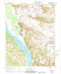 Dekoven 1959 topographic map thumbnail