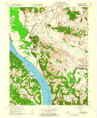 Dekoven 1959 topographic map thumbnail