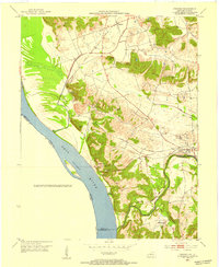 Dekoven 1953 topographic map thumbnail