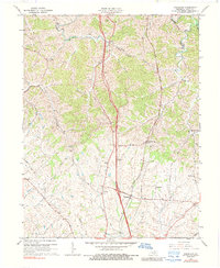 Delaplain 1965 topographic map thumbnail