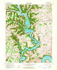 Delmer 1961 topographic map preview