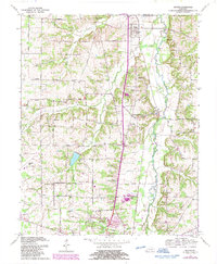 Dexter 1969 topographic map thumbnail