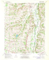 Dexter 1969 topographic map thumbnail