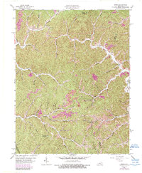 Dingus 1962 topographic map thumbnail