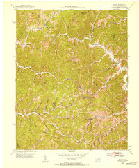 Dingus 1951 topographic map thumbnail