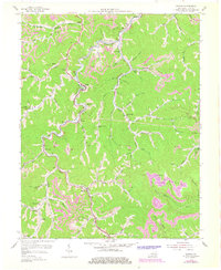 Dorton 1954 topographic map thumbnail