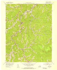 Dorton 1954 topographic map thumbnail