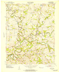 Dot 1951 topographic map thumbnail