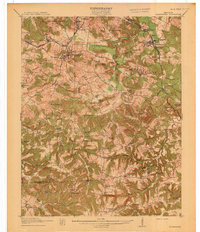 Drakesboro 1913 topographic map thumbnail