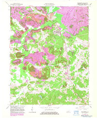 Drakesboro 1963 topographic map thumbnail