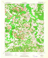 Drakesboro 1963 topographic map thumbnail