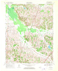 Dublin 1969 topographic map thumbnail
