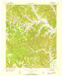 Dubre 1953 topographic map thumbnail