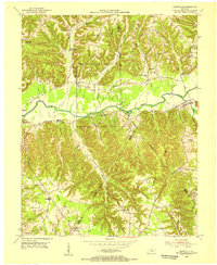 Dunnville 1953 topographic map thumbnail