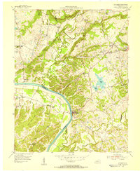 Dycusburg 1954 topographic map thumbnail