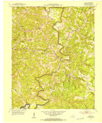 Dykes 1952 topographic map thumbnail