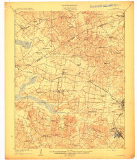 Earlington 1909 topographic map thumbnail