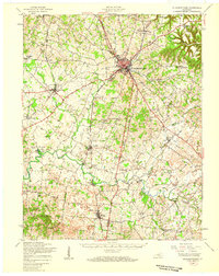 Elizabethtown 1949 topographic map thumbnail