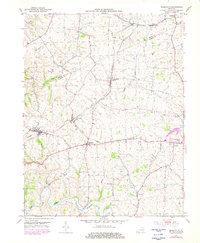 Elizaville 1952 topographic map thumbnail