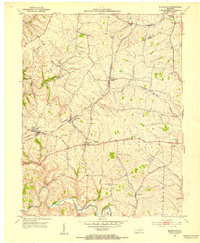 Elizaville 1952 topographic map thumbnail