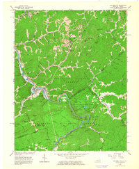 Elkhorn City 1963 topographic map thumbnail
