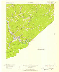 Elkhorn City 1954 topographic map preview