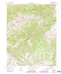 Ellisburg 1952 topographic map thumbnail