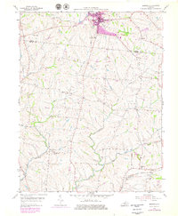 Eminence 1954 topographic map thumbnail