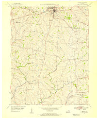 Eminence 1954 topographic map thumbnail