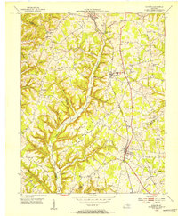 Eubank 1952 topographic map thumbnail