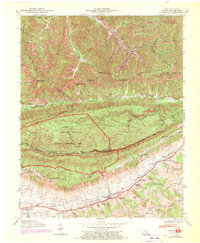 Ewing 1946 topographic map thumbnail