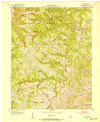 Ezel 1951 topographic map thumbnail