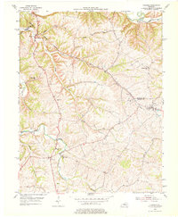 Fairfield 1953 topographic map thumbnail