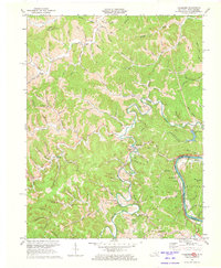 Fallsburg 1971 topographic map thumbnail