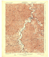 Falmouth 1936 topographic map thumbnail