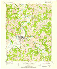 Falmouth 1954 topographic map thumbnail
