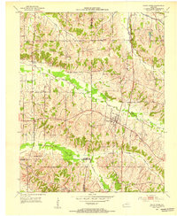 Fancy Farm 1952 topographic map thumbnail