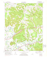 Farmers 1970 topographic map thumbnail