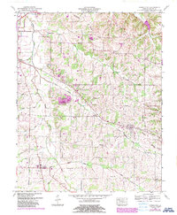 Farmington 1951 topographic map thumbnail