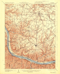 Felicity 1931 topographic map preview