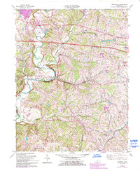 Fisherville 1982 topographic map thumbnail