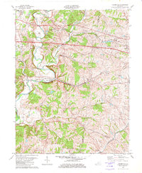 Fisherville 1982 topographic map thumbnail