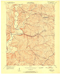 Fisherville 1951 topographic map thumbnail