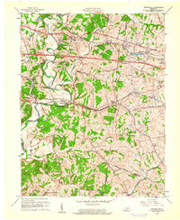 Fisherville 1960 topographic map thumbnail