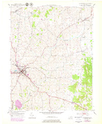 Flemingsburg 1951 topographic map thumbnail