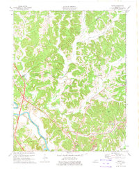 Flener 1973 topographic map thumbnail