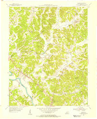 Flener 1954 topographic map thumbnail