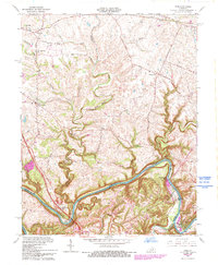 Ford 1965 topographic map thumbnail