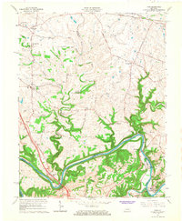 Ford 1965 topographic map thumbnail